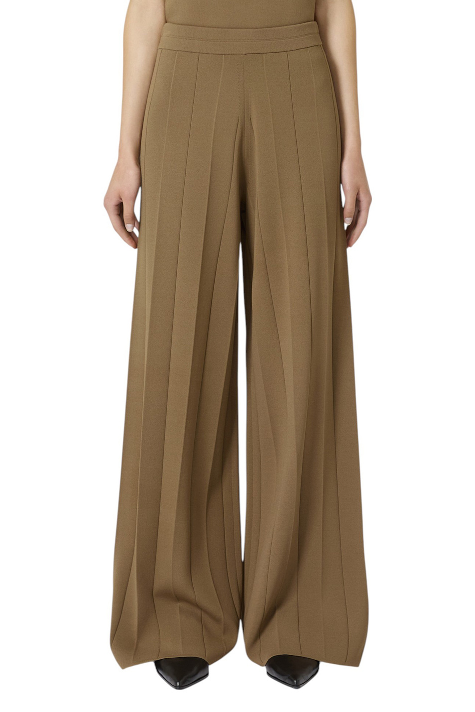Женский Max Mara Брюки LAMA с эластичным поясом (цвет ), артикул 2521336018 | Фото 3