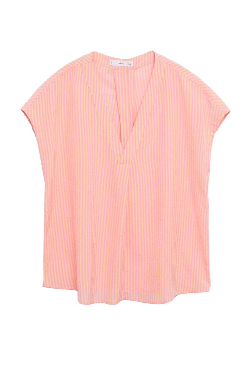 Блузка GONDOLE oversize|Основной цвет:Розовый|Артикул:17972023 | Фото 1
