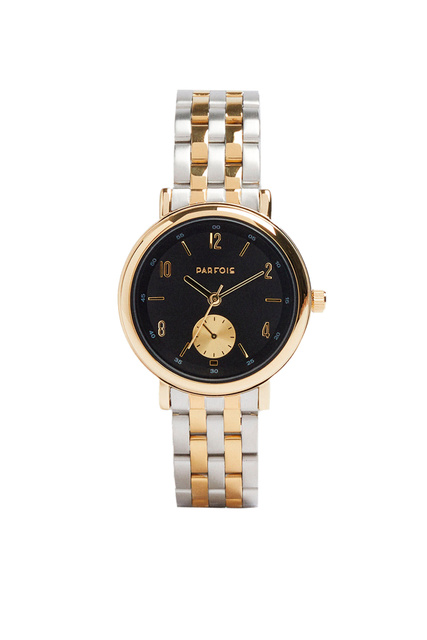 Часы наручные со стальным браслетом|Основной цвет:Мультиколор|Артикул:195087 | Фото 1