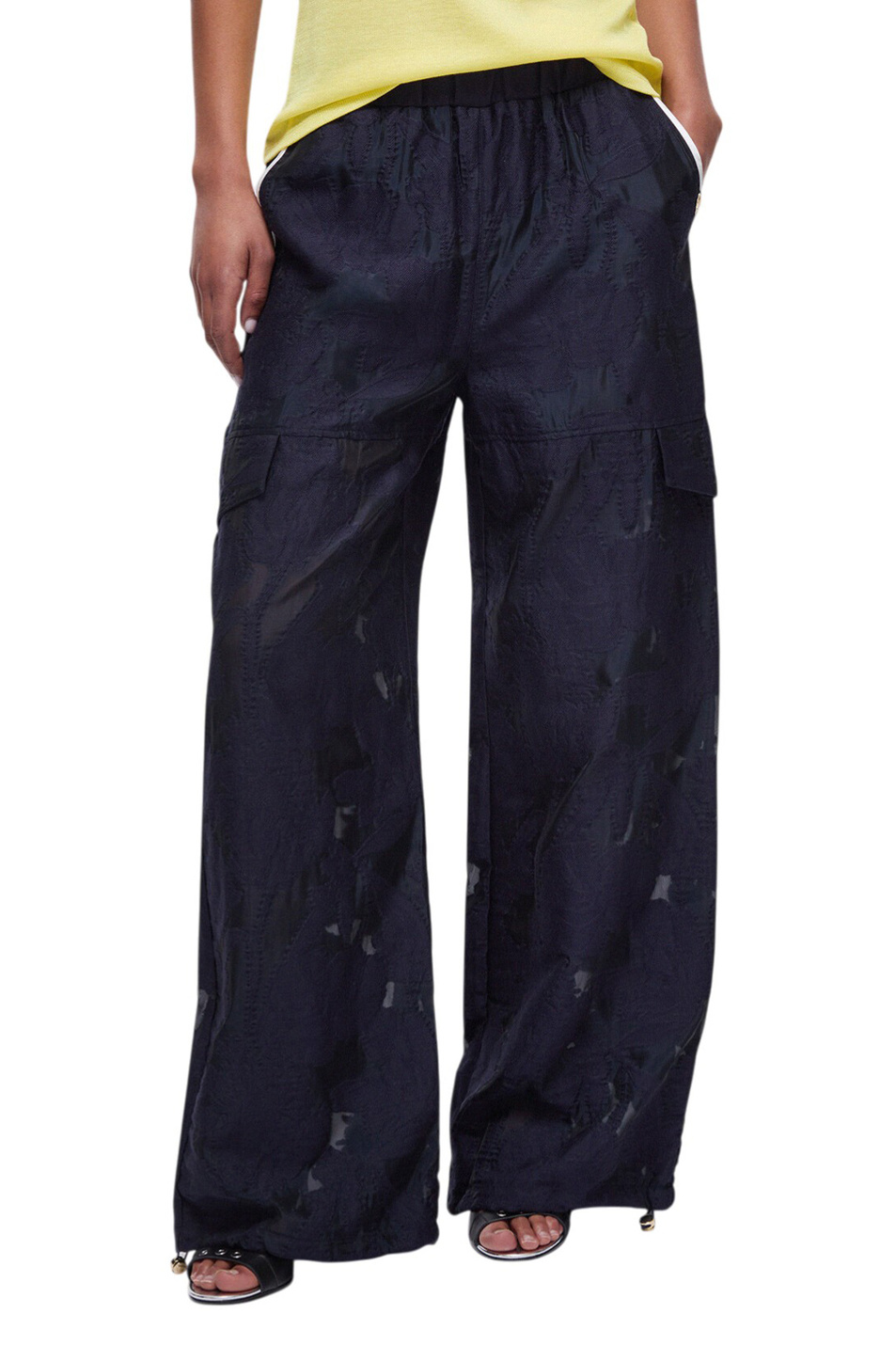 Женский Liu Jo Брюки из жаккардовой органзы (цвет ), артикул TA6201T345A | Фото 3