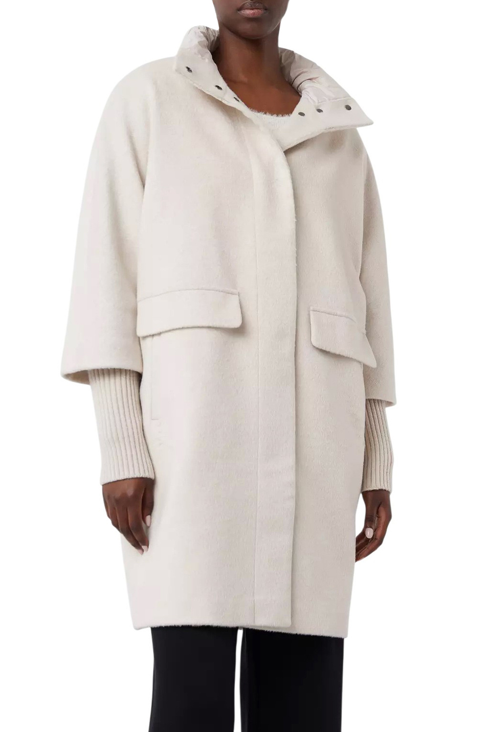 Женский Comma Полупальто из смесовой шерсти (цвет ), артикул 2174073 | Фото 3