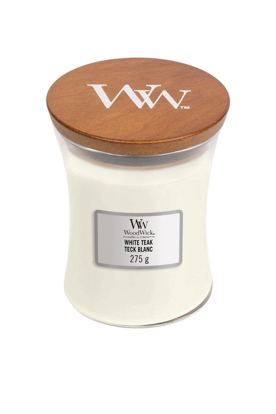 Woodwick Свеча "Белый тик" (цвет ), артикул 92039E | Фото 1