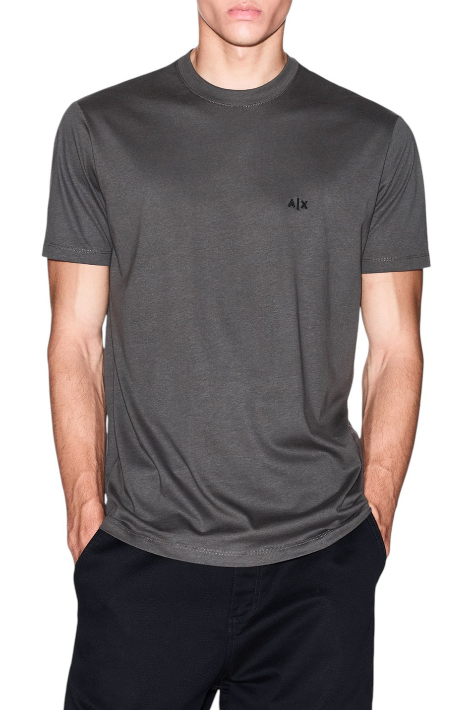 Мужской Armani Exchange Футболка из хлопка (цвет ), артикул XM001568-AF10358 | Фото 3