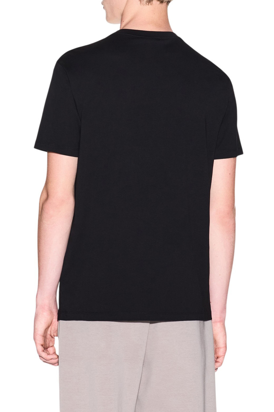 Мужской Armani Exchange Футболка из хлопка с принтом (цвет ), артикул XM002214-AF10356 | Фото 4