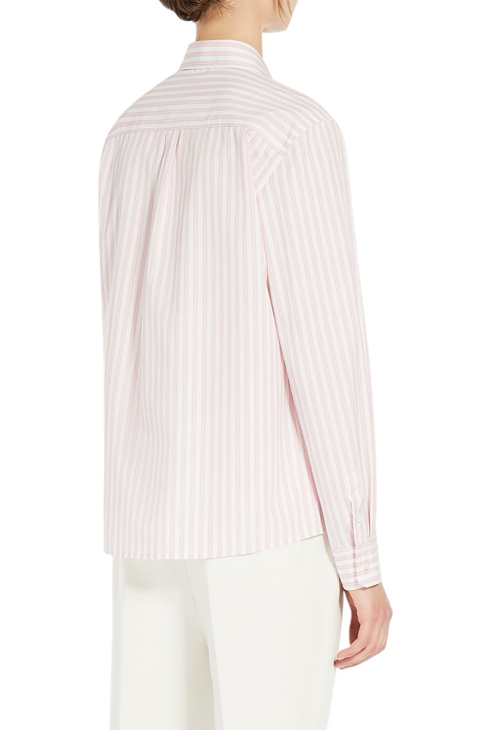 Женский Weekend Max Mara Рубашка BAHAMAS из хлопка (цвет ), артикул 2515111081 | Фото 4