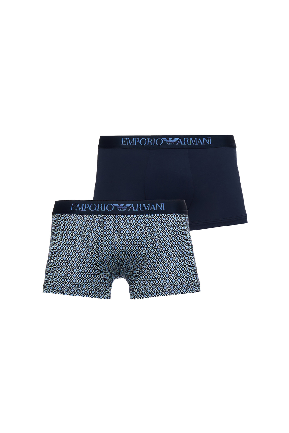 Мужской Emporio Armani Трусы из эластичного хлопка в комплекте из 2 шт (цвет ), артикул 111210-4F504 | Фото 1