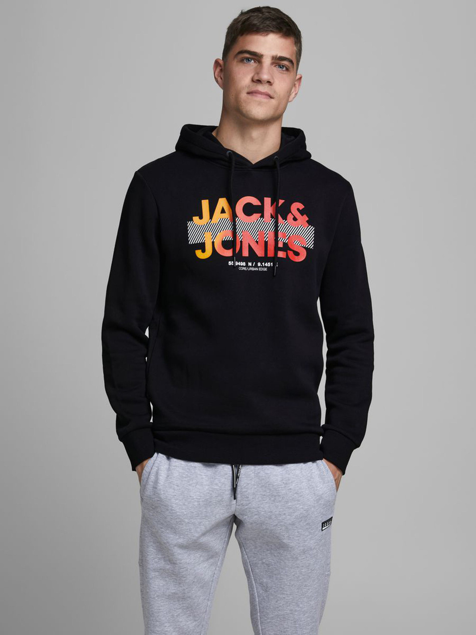 Мужской Jack & Jones Толстовка с капюшоном (цвет ), артикул 12178352 | Фото 3
