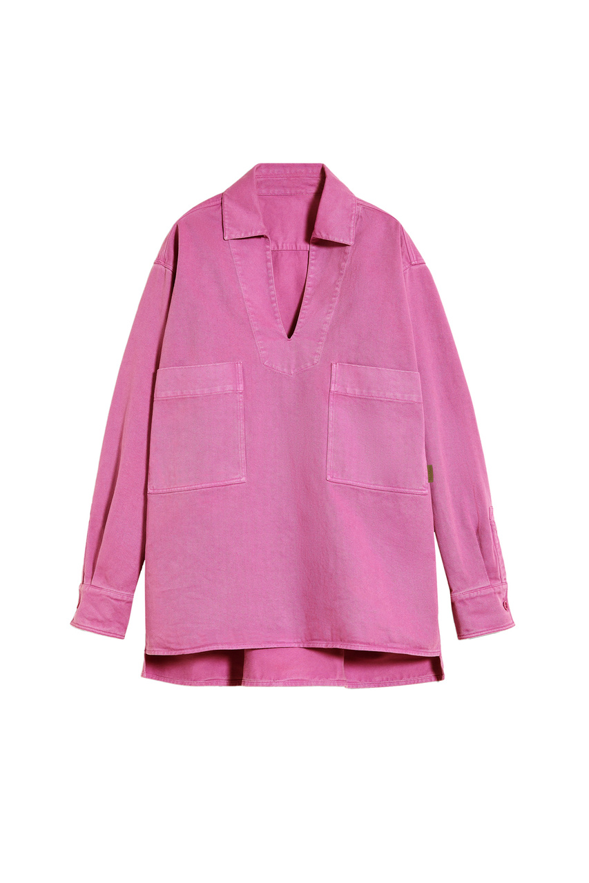 Блузка LORETTA из натурального хлопка|Основной цвет:Розовый|Артикул:2411191023 | Фото 1