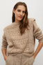 Mango Ажурный свитер BREIS ( цвет), артикул 77009237 | Фото 3