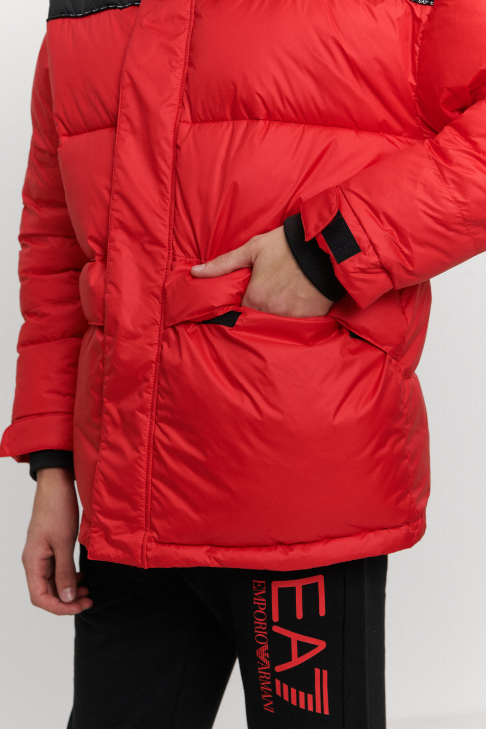 EA7 Стеганая куртка со съемным капюшоном (цвет ), артикул 6HPB17-PNN3Z | Фото 10