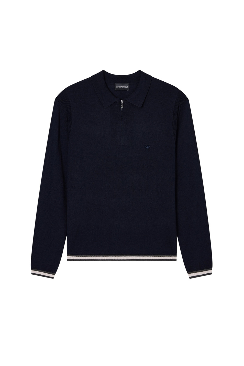 Мужской Emporio Armani Джемпер поло из шерсти (цвет ), артикул EM001512-AF14158 | Фото 1
