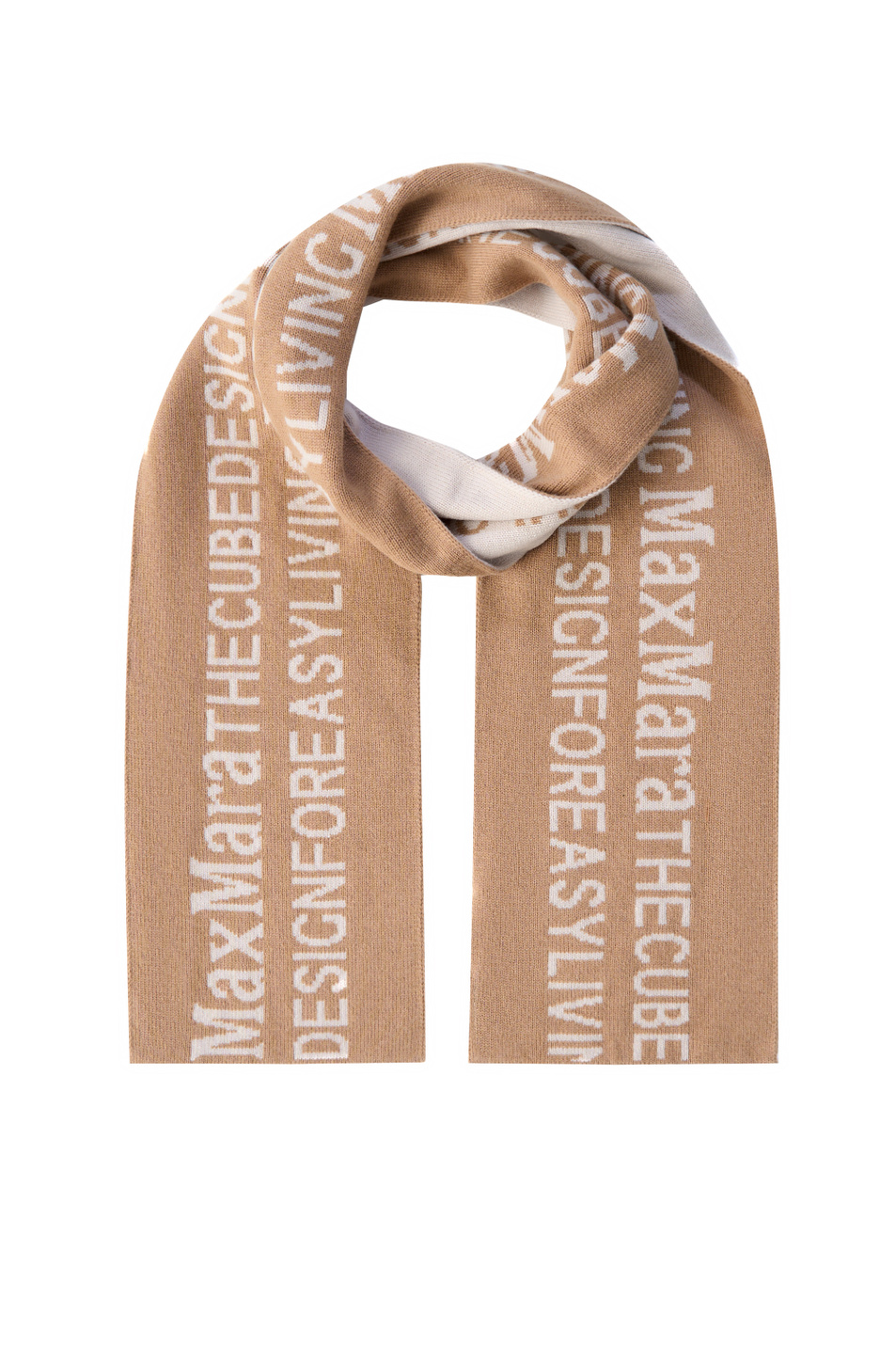 Женский Max Mara Шарф STOP с принтом (цвет ), артикул 2519741021 | Фото 1