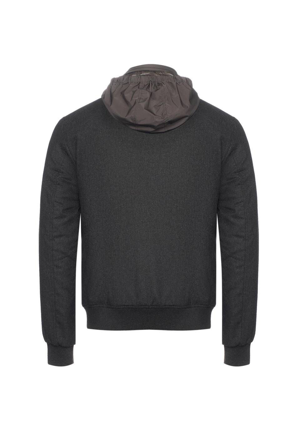 Бомбер из кашемира со съемным жилетом|Основной цвет:Серый Мужской Corneliani Бомбер из кашемира со съемным жилетом (цвет ), артикул 26L5V7-2620143 | Фото 2