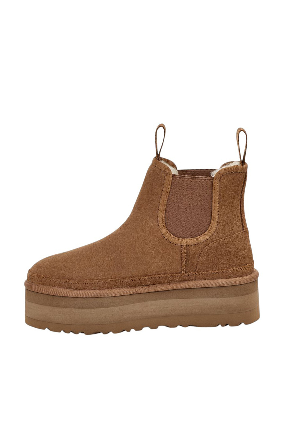 Женский UGG Угги Neumel Platform Chelsea из натуральной замши (цвет ), артикул 1134526 | Фото 3