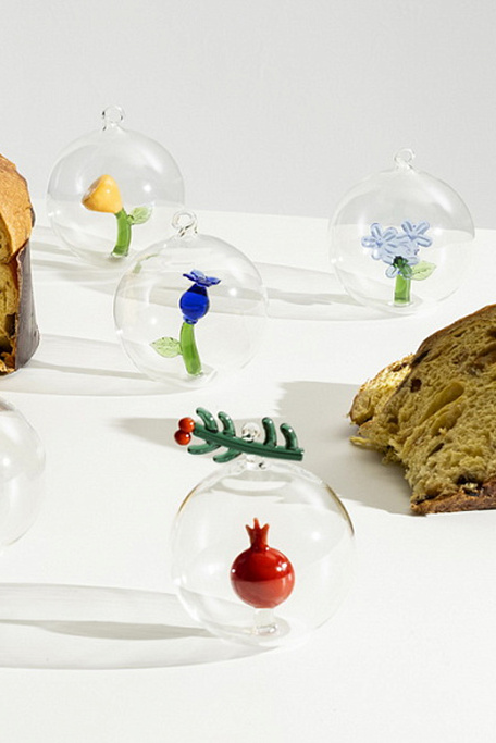 Не имеет пола Ichendorf Milano Елочный шар Botanica, 8 см (цвет ), артикул 0935209508 | Фото 2