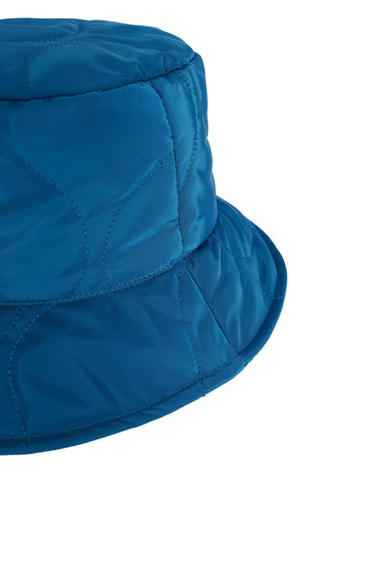 Стеганая шляпа|Основной цвет:Синий|Артикул:191886 | Фото 2