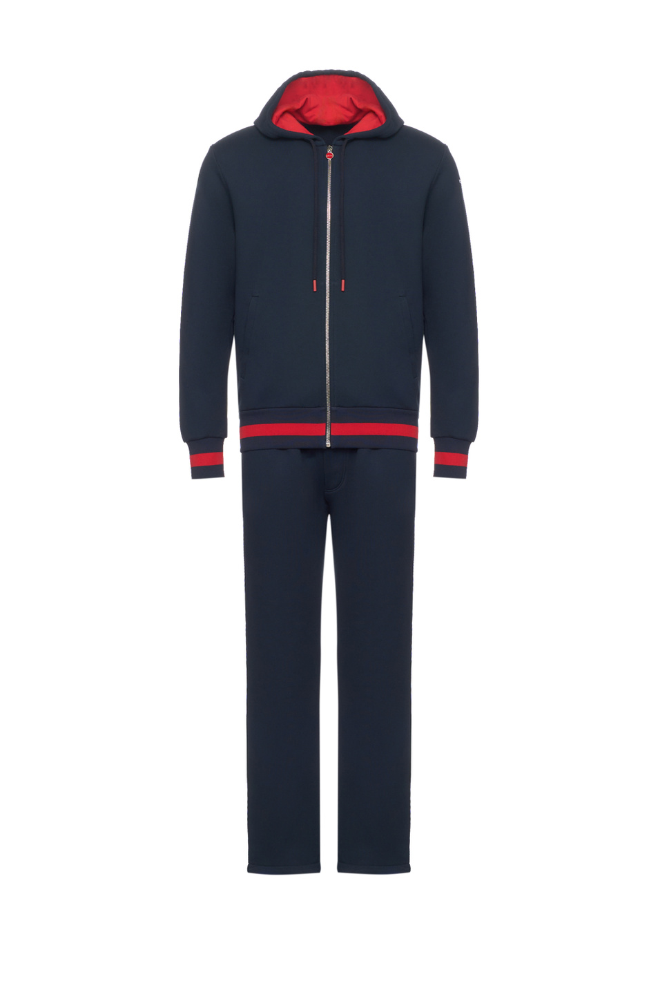 Спортивный костюм из хлопка|Основной цвет:Синий Мужской Kiton Спортивный костюм из хлопка (цвет ), артикул UMJ002203003 | Фото 1