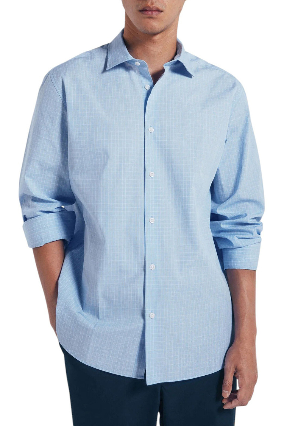 Мужской Springfield Рубашка из натурального хлопка (цвет ), артикул 1502914 | Фото 1