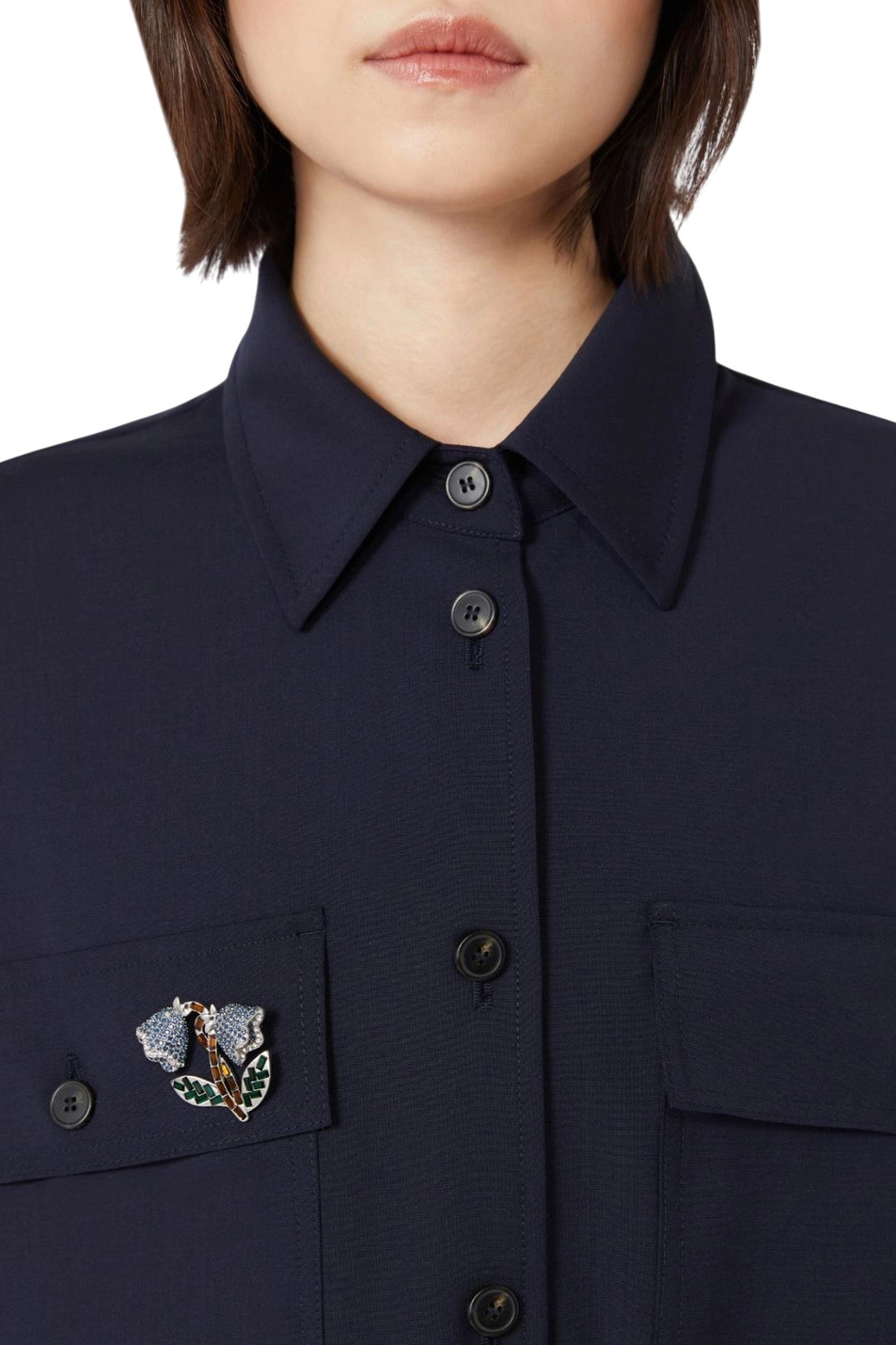 Женский Weekend Max Mara Брошь CRESPO (цвет ), артикул 2615751024 | Фото 2