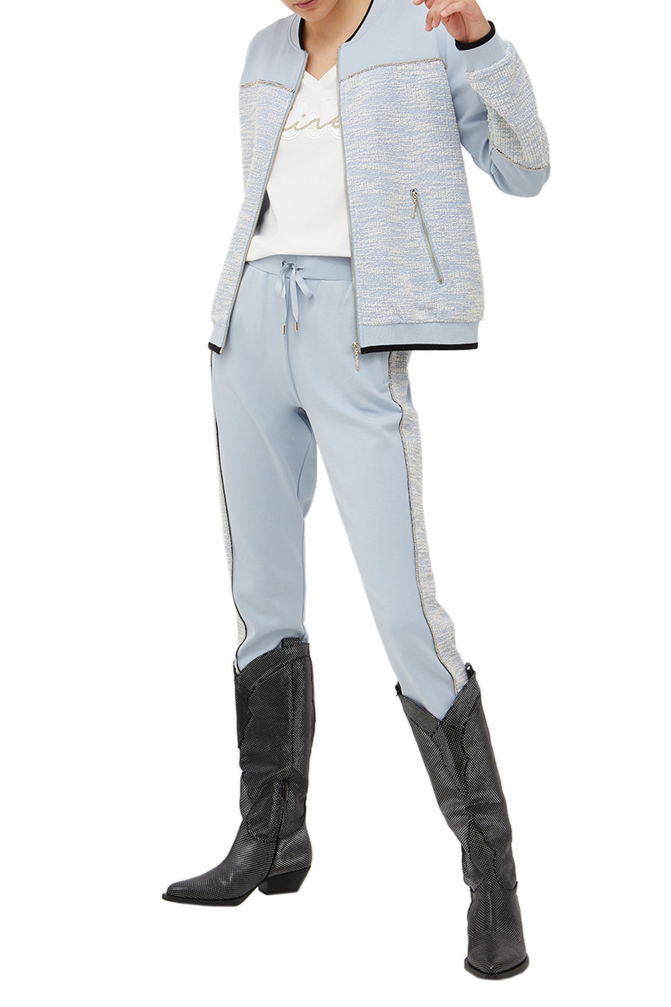 Liu Jo Толстовка на молнии с карманами (цвет ), артикул TF1097J6144 | Фото 2