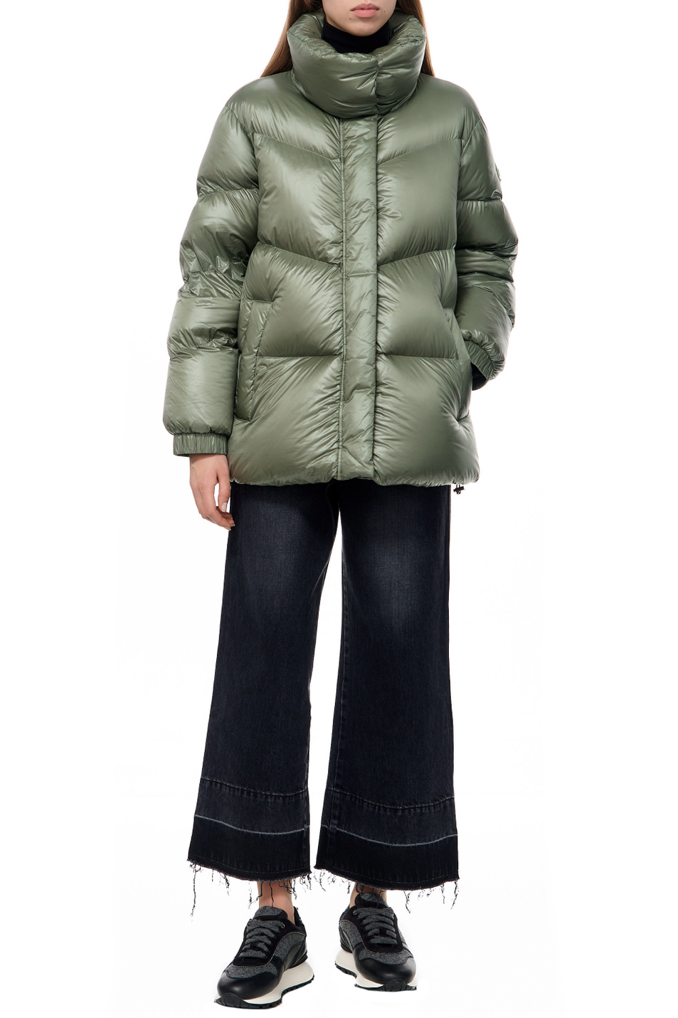 Женский Woolrich Куртка с высоким воротником (цвет ), артикул CFWWOU0925FRUT3085 | Фото 2