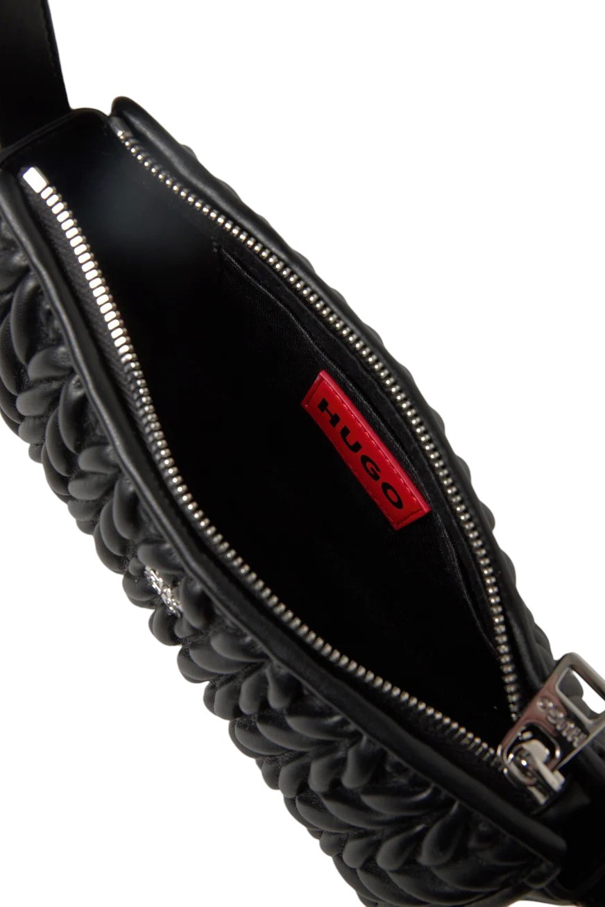 Женский HUGO Плетеная сумка Chris с логотипом (цвет ), артикул 50547833 | Фото 4