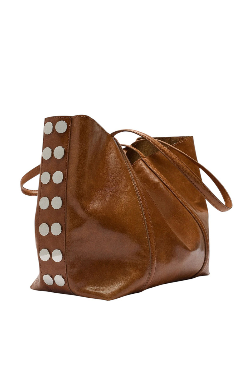 Сумка из натуральной кожи|Основной цвет:Коричневый Женский Parfois Сумка из натуральной кожи (цвет ), артикул 237164 | Фото 2