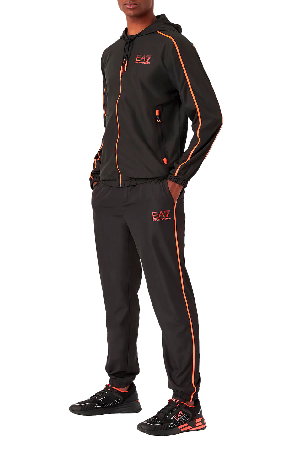 Мужской EA7 Спортивный костюм с логотипом (цвет ), артикул 6KPV01-PN4HZ | Фото 3