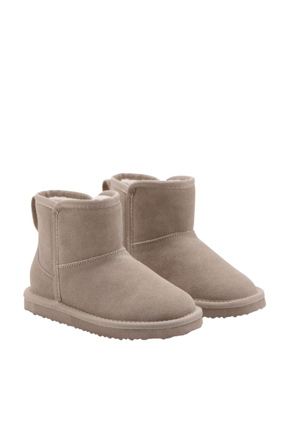 Девочкам Mango Kids Угги CLOE из натуральной замши (цвет ), артикул 17067775 | Фото 2