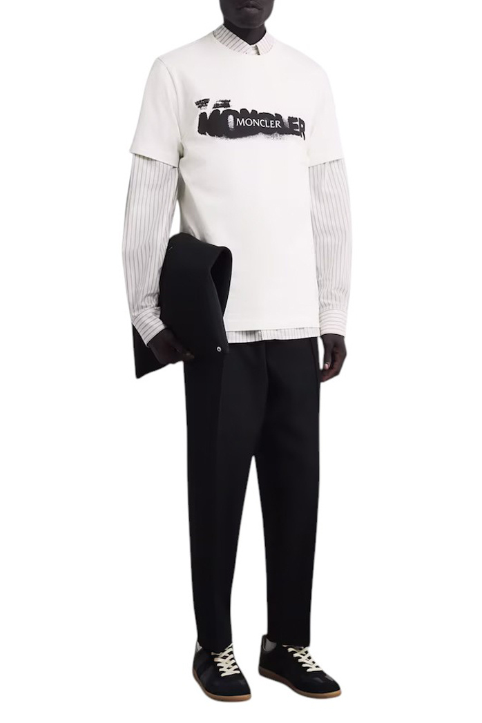 Мужской Moncler Футболка из хлопка (цвет ), артикул K20918C00010-89AUG | Фото 2