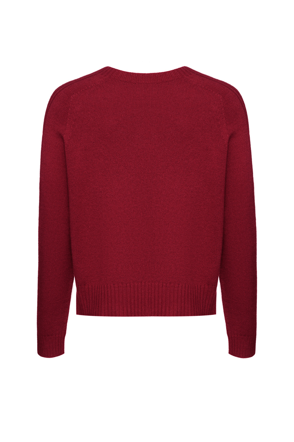 Джемпер из смесовой шерсти|Основной цвет:Бордовый Женский Liu Jo Джемпер из смесовой шерсти (цвет ), артикул MF5444MS76L | Фото 2