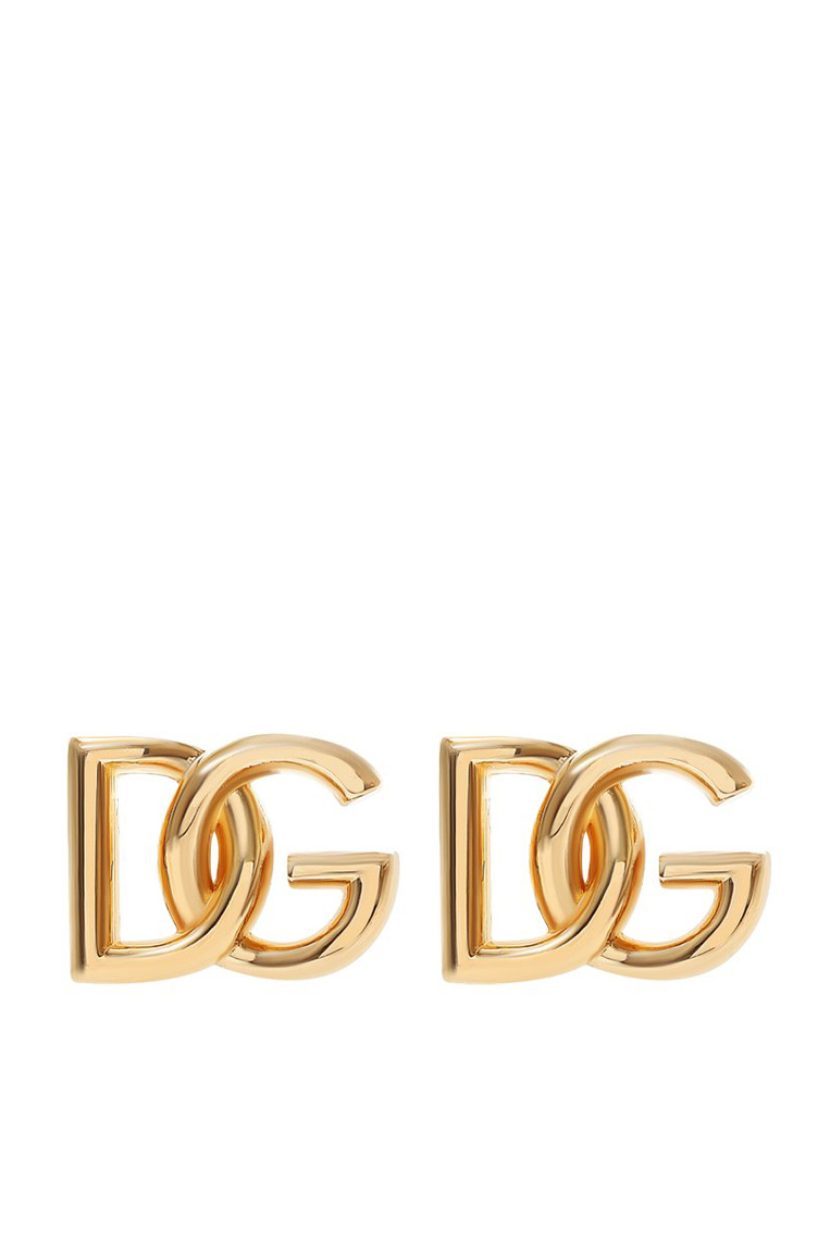 Женский Dolce & Gabbana Серьги с логотипом (цвет ), артикул WEP6L2-W1111 | Фото 1
