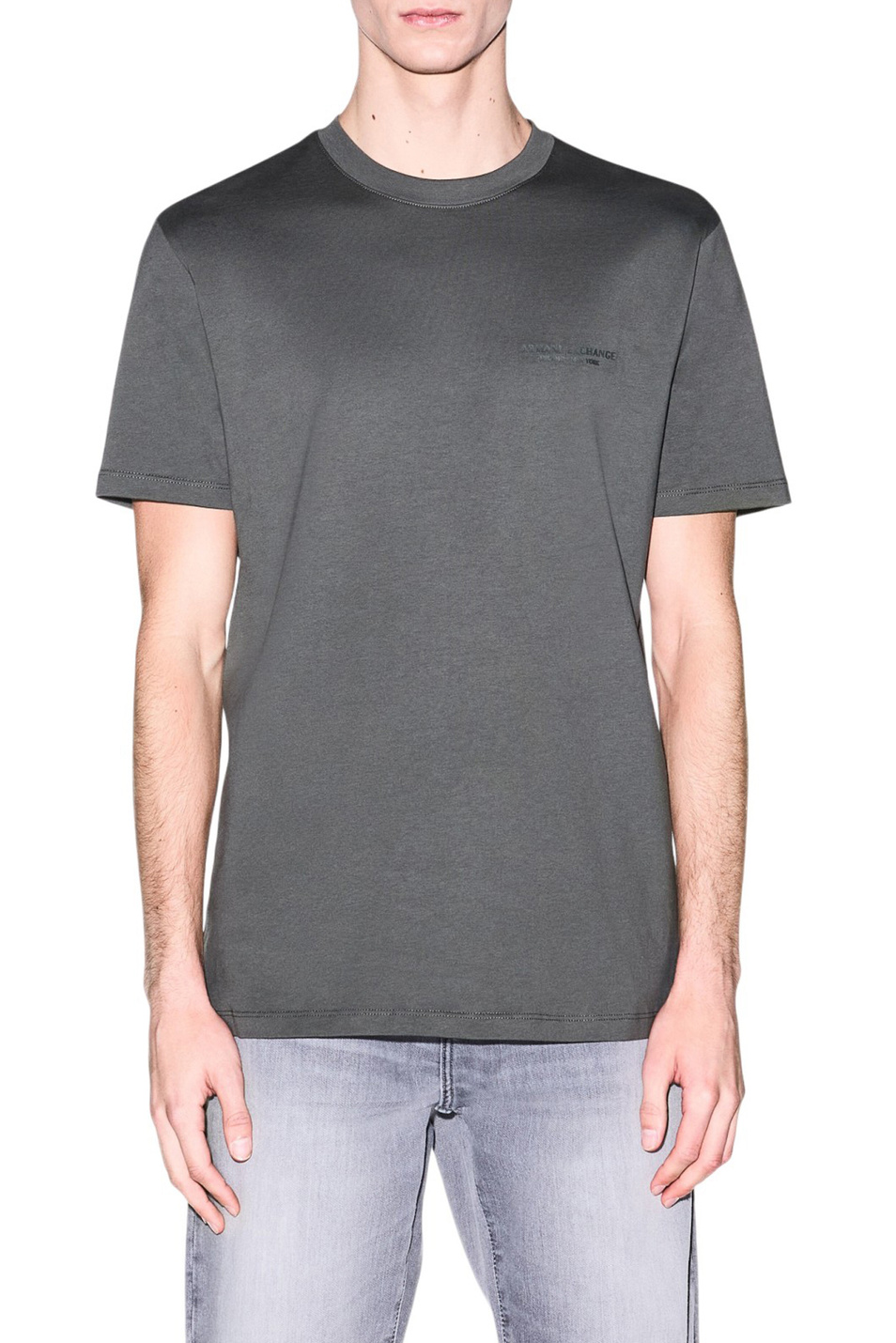 Мужской Armani Exchange Футболка из хлопка (цвет ), артикул XM001281-AF10361 | Фото 3