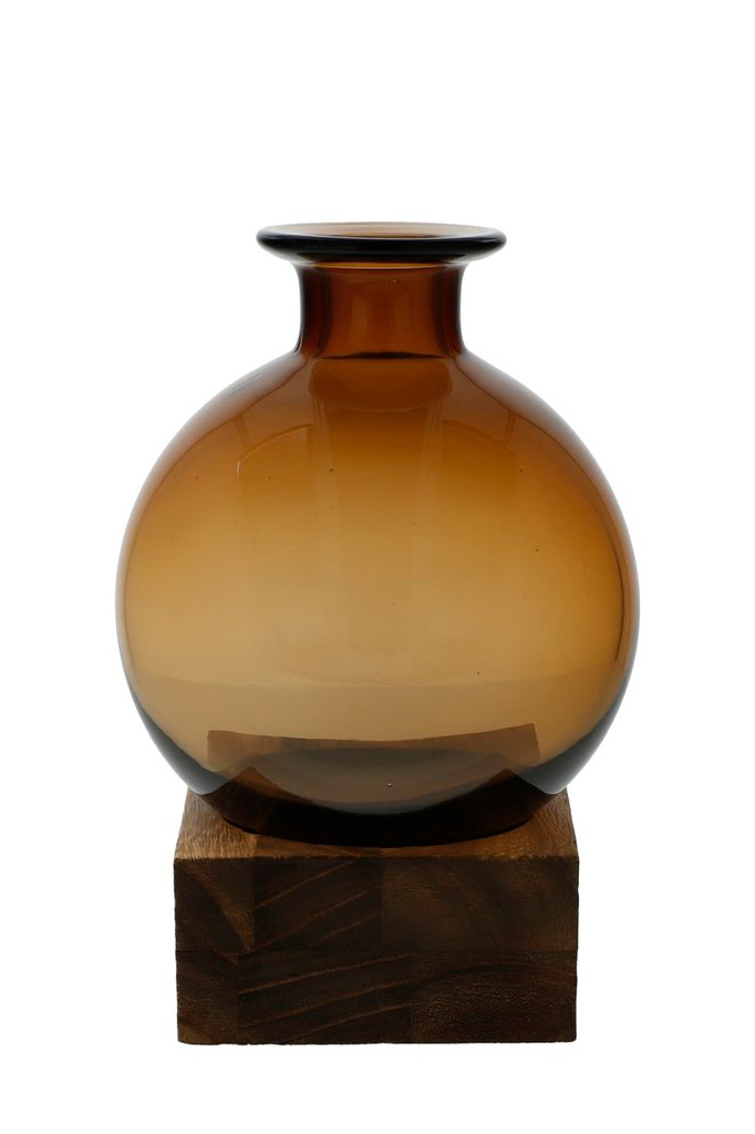 Не имеет пола Goebel Ваза Smoky Amber 19,5 см (цвет ), артикул 23-121-45-1 | Фото 1