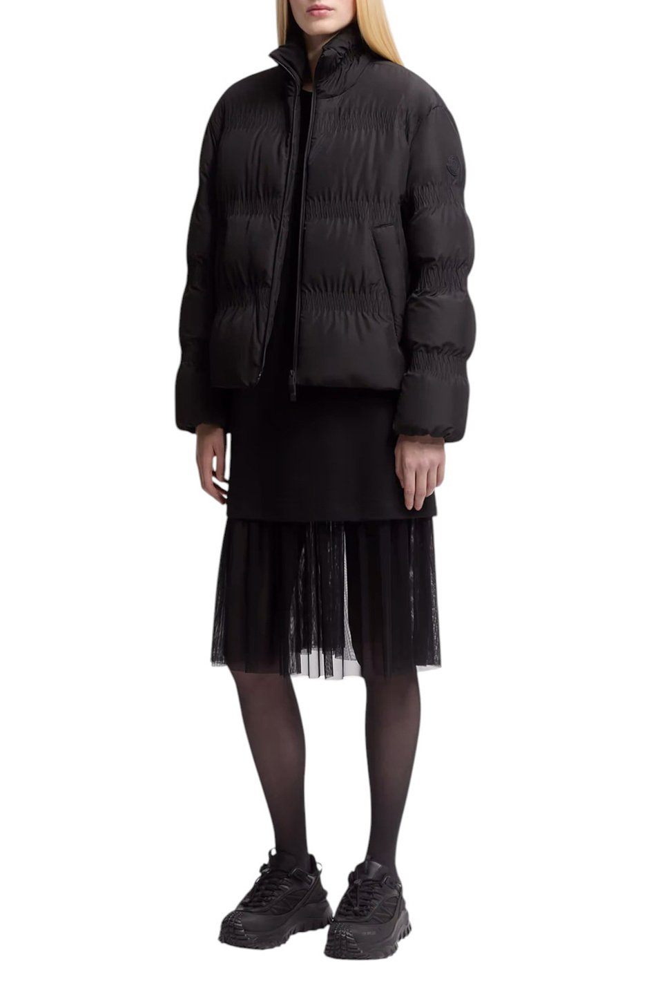 Женский Moncler Платье из хлопка (цвет ), артикул K20938I00008-89AHM | Фото 3
