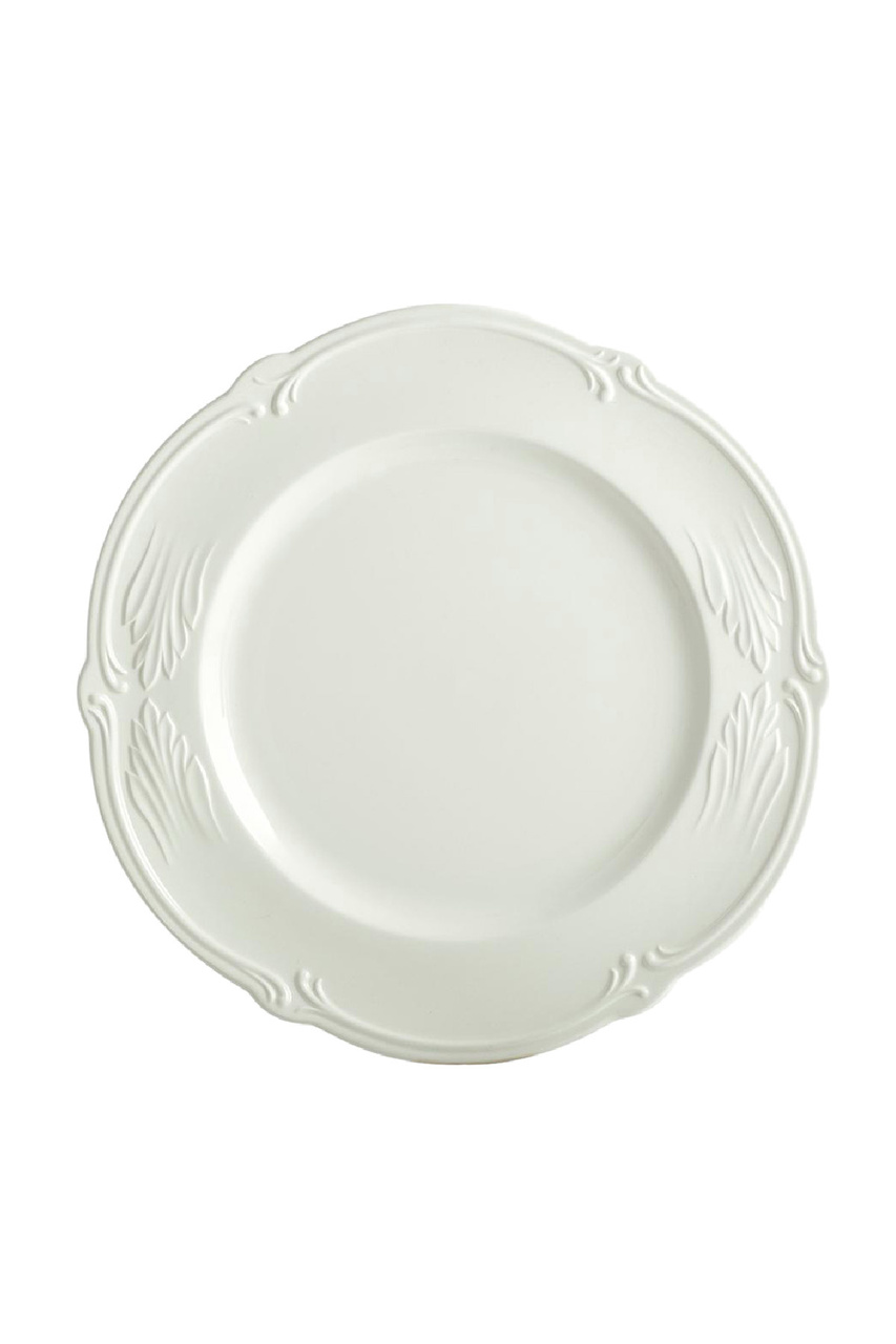 Набор тарелок ROCAILLE BLANC столовых, 28,5 см, 4 шт.|Основной цвет:Белый|Артикул:1800B4A414 | Фото 1