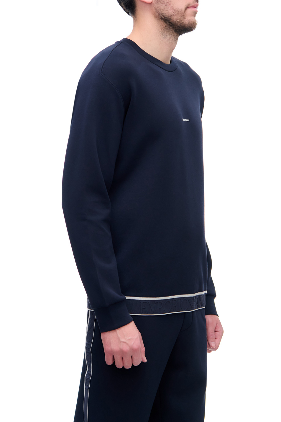 Мужской Emporio Armani Свитшот с логотипом на груди (цвет ), артикул 6K1M74-1JHSZ | Фото 3