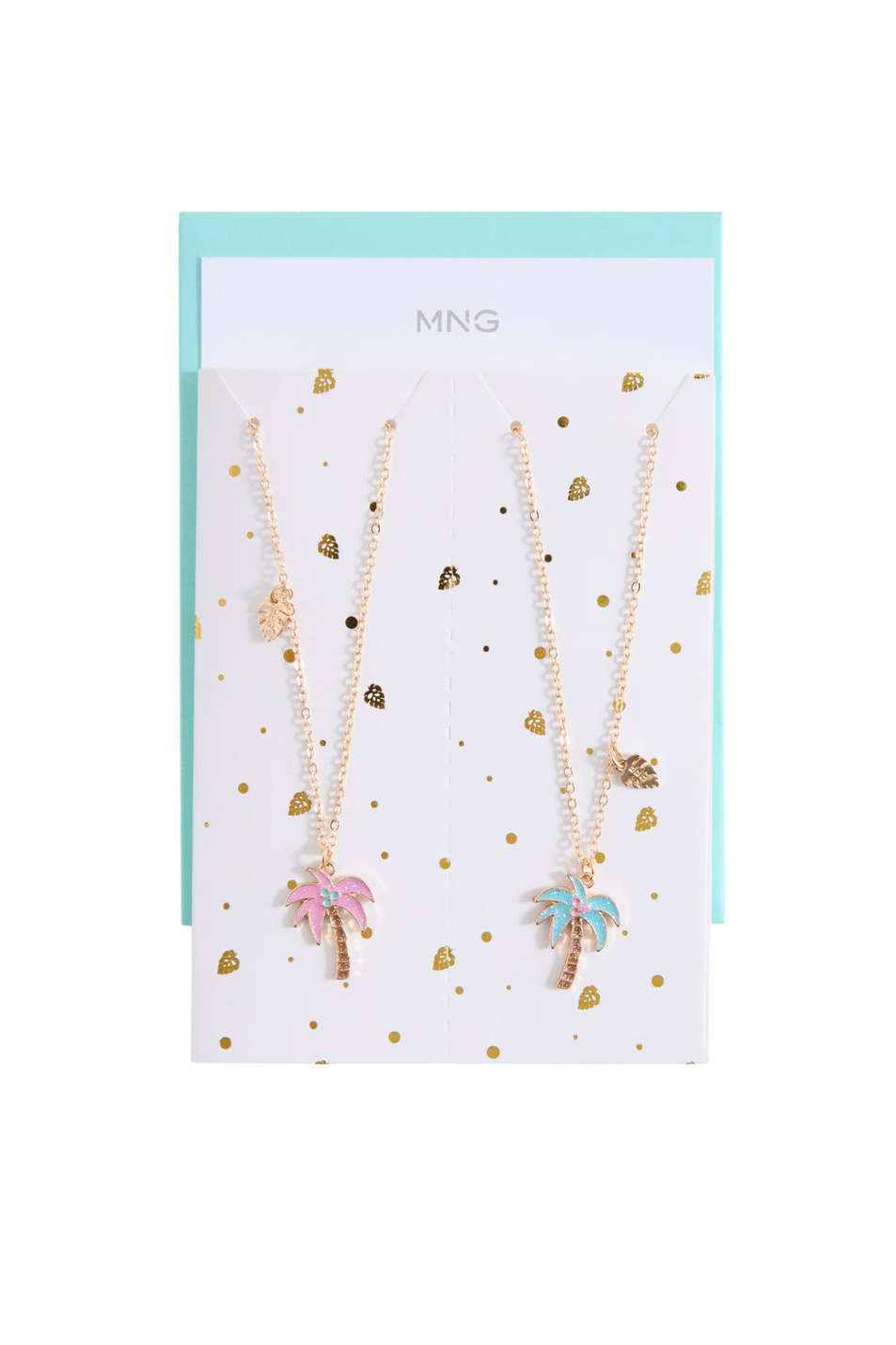 Девочкам Mango Kids Ожерелье TPALMS в комплекте из 2 шт (цвет ), артикул 17001173 | Фото 2