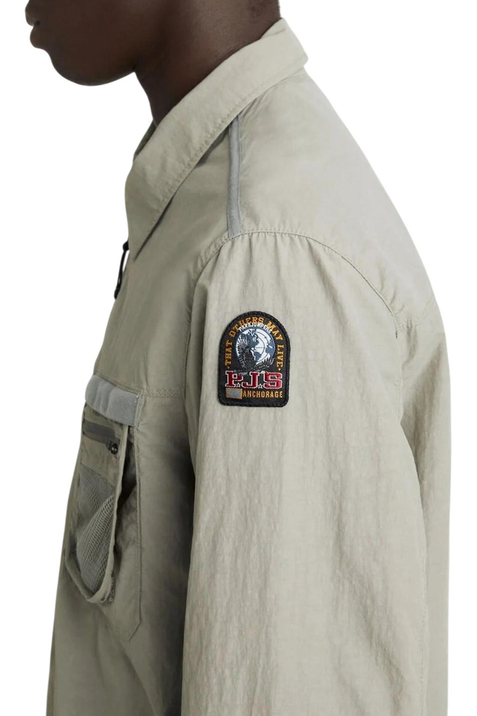 Куртка-рубашка WYMOND|Основной цвет:Серый Мужской Parajumpers Куртка-рубашка WYMOND (цвет ), артикул PMSISJ01 | Фото 6