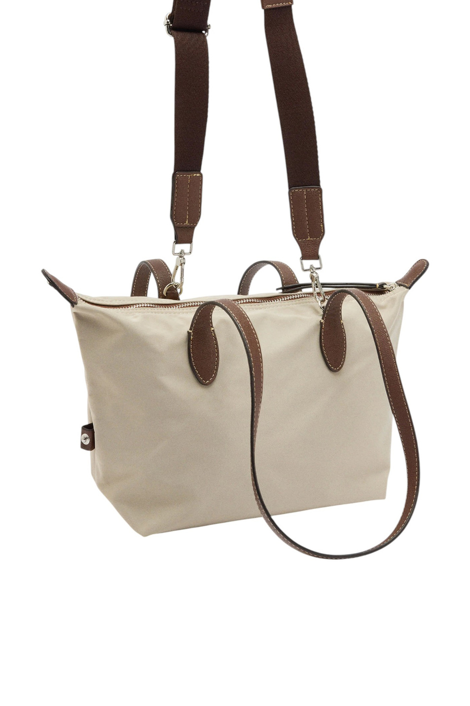 Сумка нейлоновая|Основной цвет:Кремовый Женский Parfois Сумка нейлоновая (цвет ), артикул 240747 | Фото 2