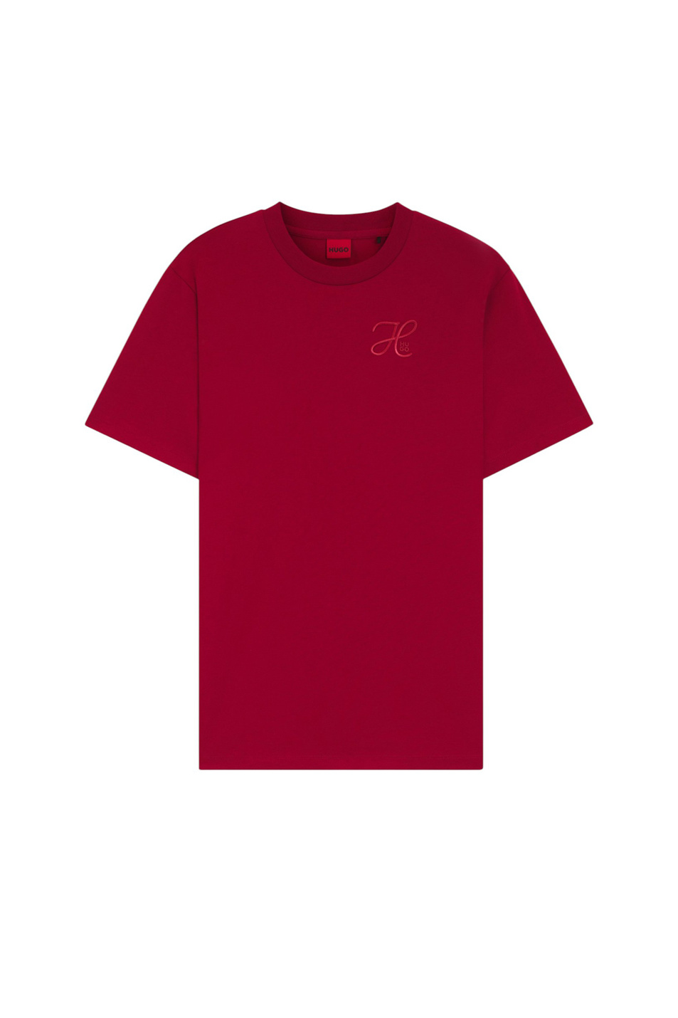 Футболка Vintage с вышивкой|Основной цвет:Красный Женский HUGO Футболка Vintage с вышивкой (цвет ), артикул 50550901 | Фото 1