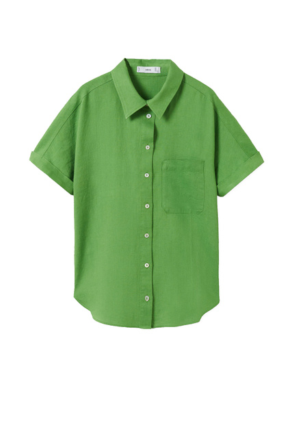 Рубашка PAI с короткими рукавами|Основной цвет:Зеленый|Артикул:27909002 | Фото 1