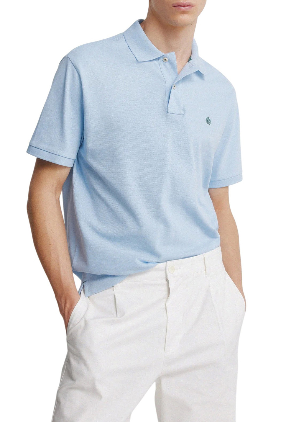 Мужской Springfield Поло из хлопка (цвет ), артикул 8551097 | Фото 1