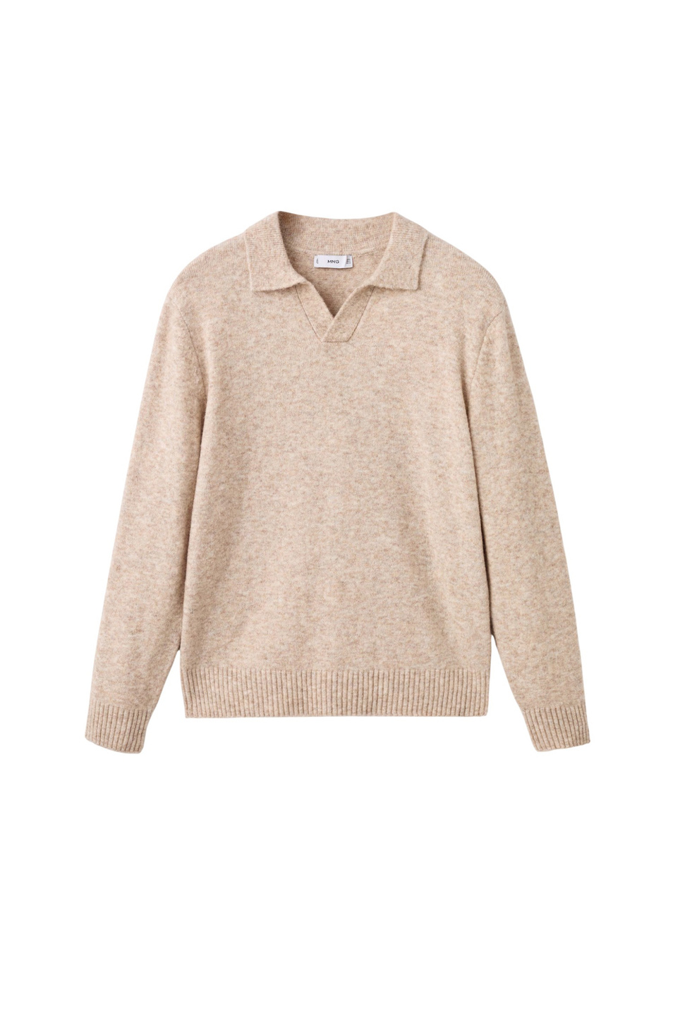 Мужской Mango Man Джемпер поло OREO (цвет ), артикул 17037897 | Фото 1