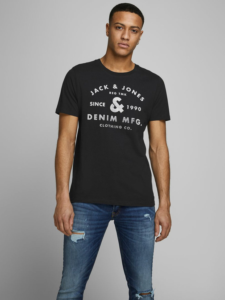 Мужской Jack & Jones Футболка (цвет ), артикул 12157339 | Фото 1
