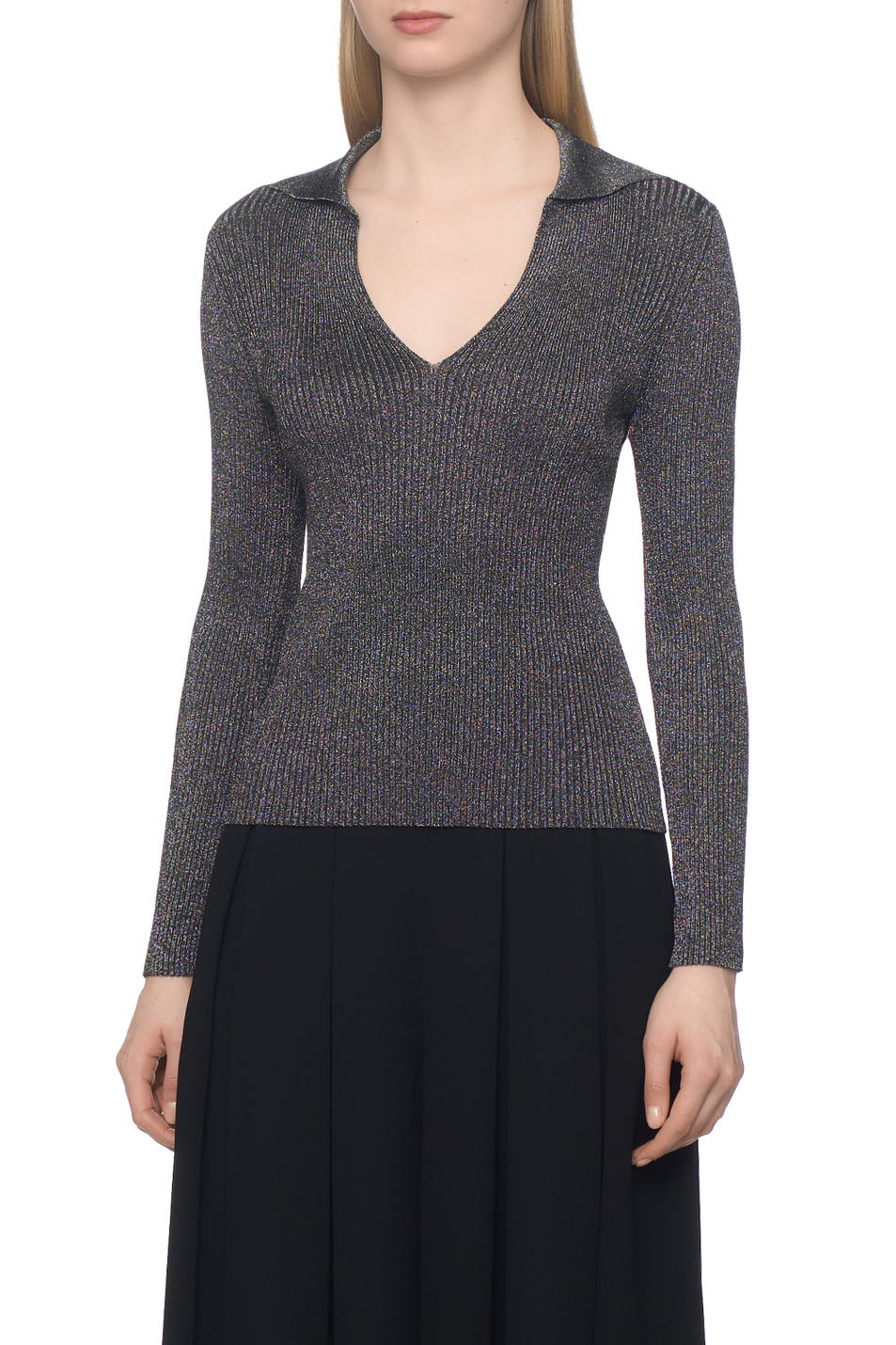 Женский Max Mara Джемпер ONDATA с люрексом (цвет ), артикул 2526366118 | Фото 4