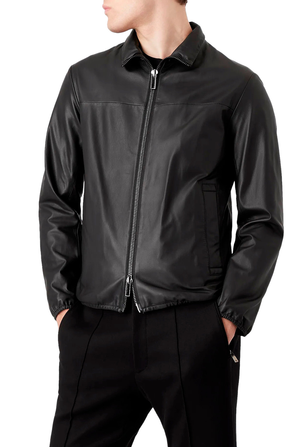 Мужской Emporio Armani Куртка из натуральной кожи (цвет ), артикул 01R55P-01P54 | Фото 3