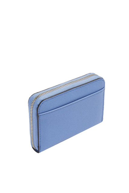 Базовый кошелек из искусственной кожи|Основной цвет:Голубой|Артикул:202837 | Фото 2