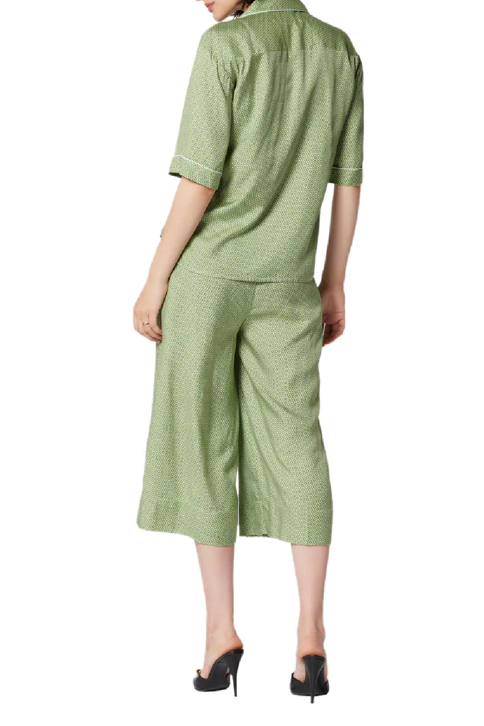 Женский Equipment Рубашка LEON с принтом (цвет ), артикул T0023A9381 | Фото 4