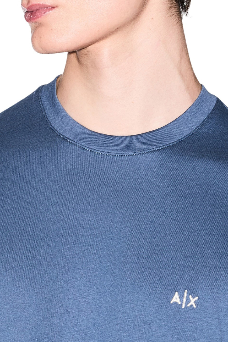 Мужской Armani Exchange Футболка из хлопка (цвет ), артикул XM001568-AF10358 | Фото 5